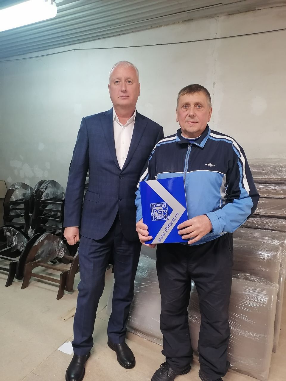 Посещение предприятий Ульяновской области, продукция которых стала победителем Всероссийского конкурса" 100 лучших товаров России "