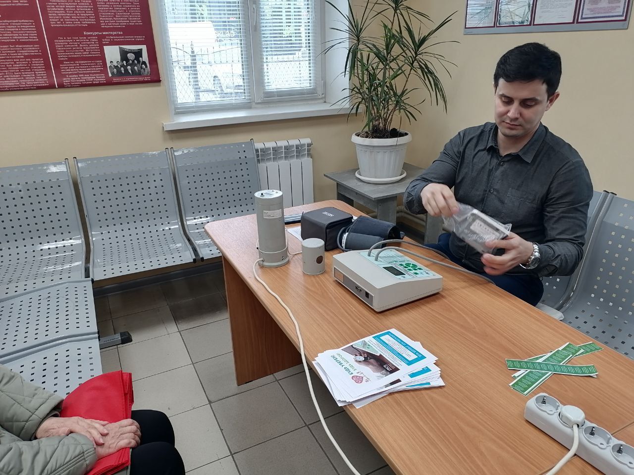 Как проходит первый день акции "Будь уверен! Будь здоров"! " в ФБУ" Ульяновский ЦСМ "