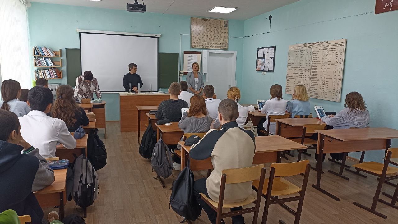 Всероссийский урок метрологии в школах-участниках МОК РСТ в Ульяновской области: СОШ им. В. И. Ерменеева с. Сабакаево